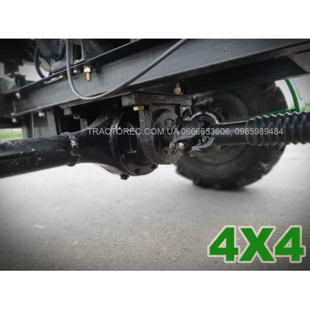 Мінітрактор БУЛАТ Т254 / 4Х4, 23 к.с, ВОМ, 3х точкова навіска, передні та задні противаги! Дешевий! Надійний трактор аналог Шифенг 244